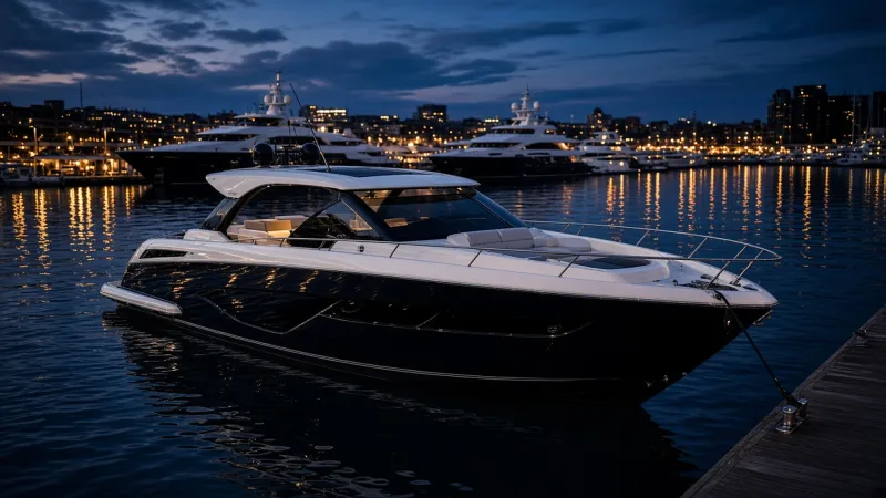 Yacht Tender at speed